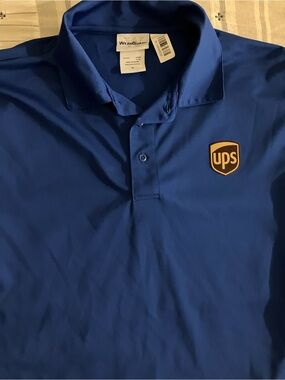 UPS Logo Men's Professional Polo in Royal Blue by WearGuard